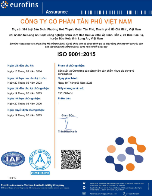 Inochi certificate