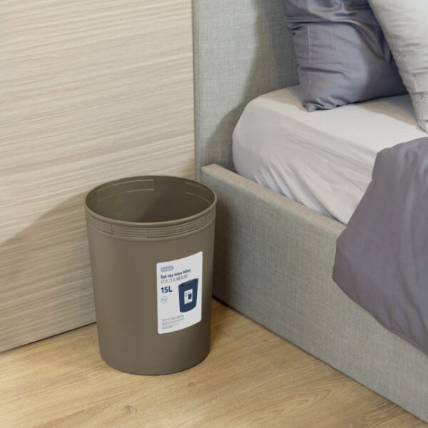 Hiro round wastepaper bin