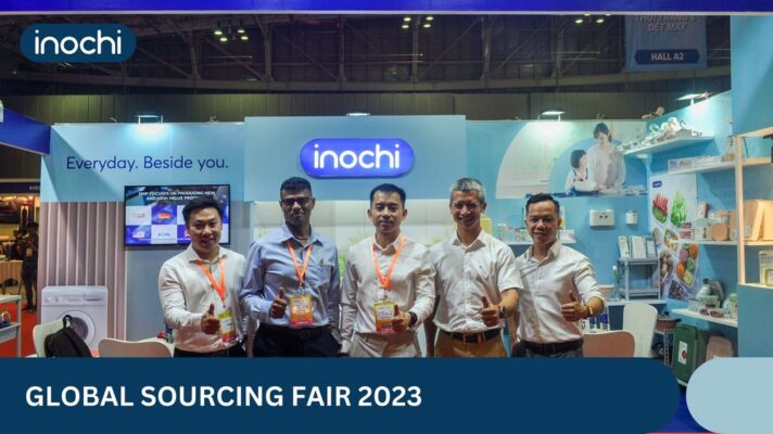 Inochi was a prominent exhibitor in Global Sourcing Fair 2023.