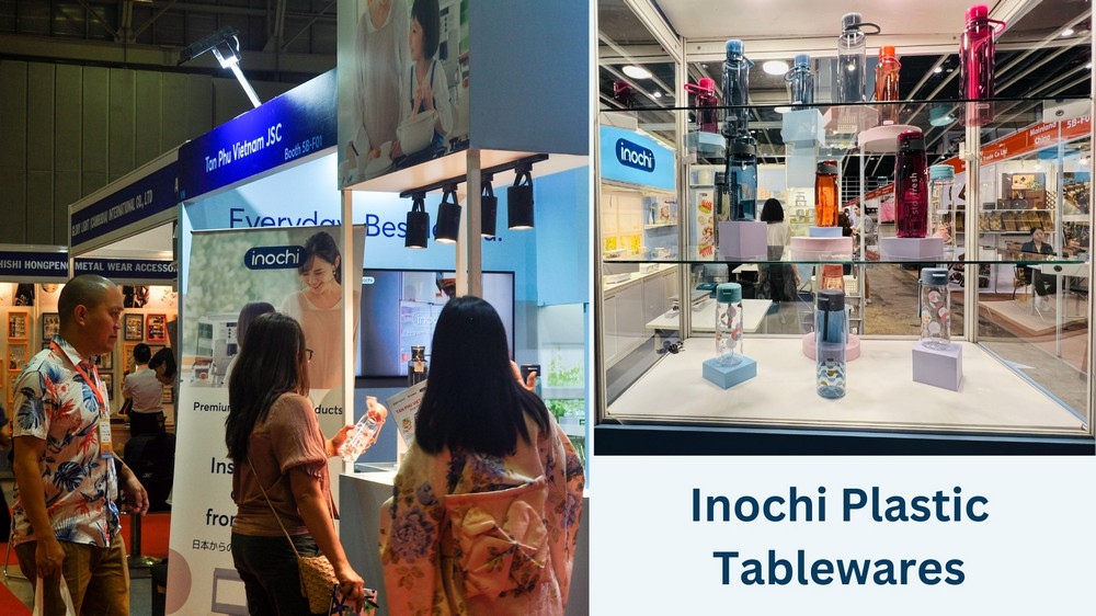 Inochi plastic tablewares gained much interest of buyers