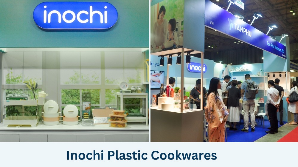 Many buyers pay attention to Inochi cookwares booth